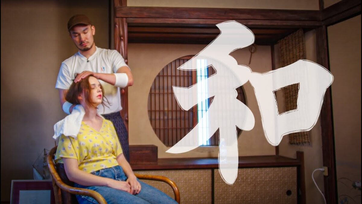 【ASMR】ロシア人美女も虜にさせる世界一のマッサージ｜山口理容店