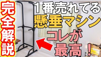 【懸垂マシン】WASAIのMK301がオススメ【ぶら下がり健康器】