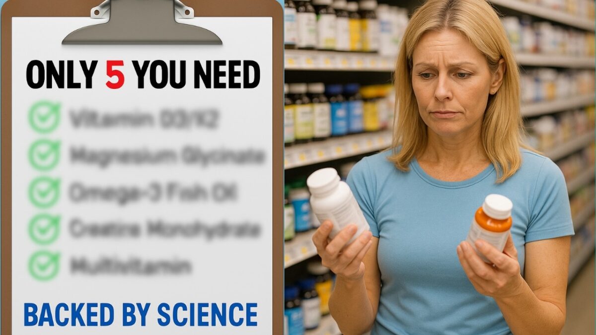5 Supplements I Recommend to Every Patient (Backed by Science)