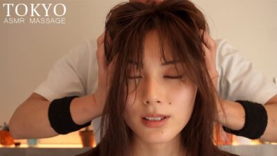 ASMR No Talking ハールワッサーヘッドマッサージ | 眼・耳・腕もあり