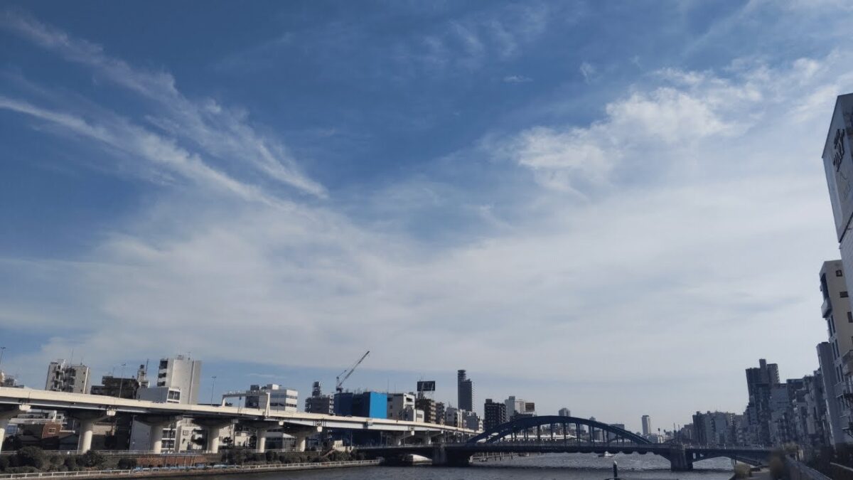 【2025-11-23 06:00～】LIVE配信　東京 浅草 隅田川ライブカメラ