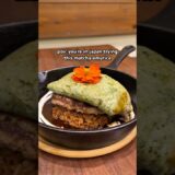 Matcha omurice⁉️ #japan #japanesefood #foodie #matcha #kyoto #travel