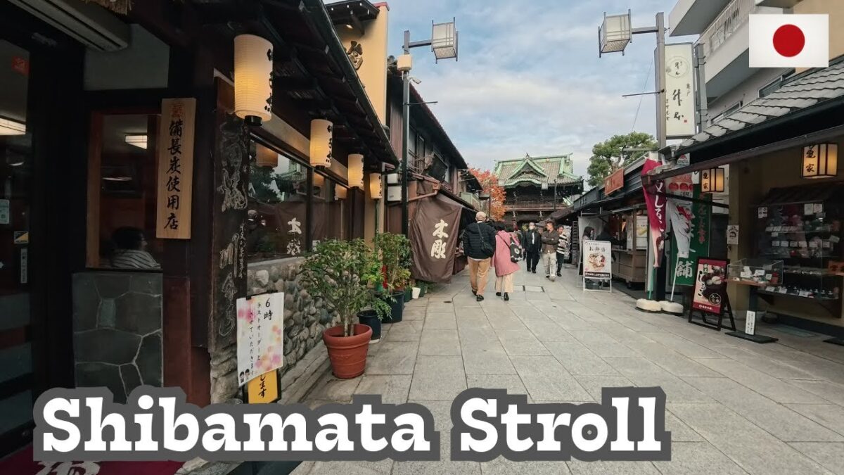 Shibamata Tokyo Walking Tour, Old Town Streets, Tora san Statues & Taishakuten Temple Walk