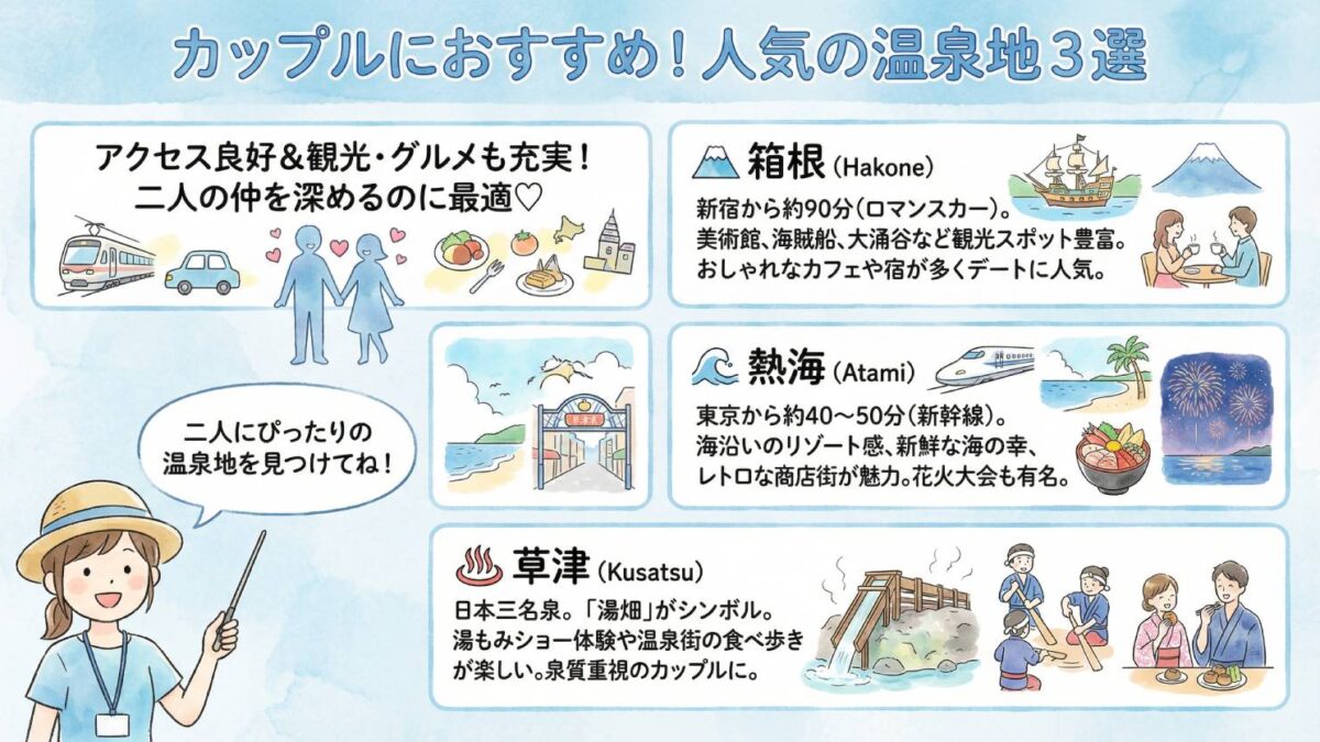 初めてのカップル温泉旅行完全ガイド｜記念日プランと予算相場
