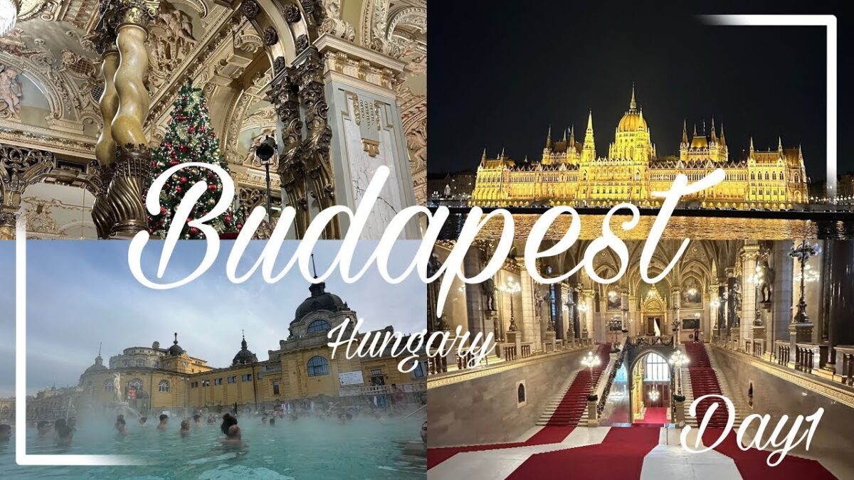 【ブダペスト🇭🇺女一人旅】美しすぎる国会議事堂とヨーロッパの王女気分になれる温泉に入って大満足した1日🌟