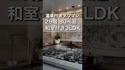 【温泉付きタワマン】29階からのスカイツリービュー、3LDKのお部屋紹介｜ロイヤルパークスタワー南千住 #お部屋さがし #ルームツアー #タワマン