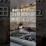 【温泉付きタワマン】34階からの贅沢な眺望｜2SLDKのお部屋紹介｜ロイヤルパークスタワー南千住｜ロイヤルパークスタワー南千住 #お部屋さがし #ルームツアー #タワマン