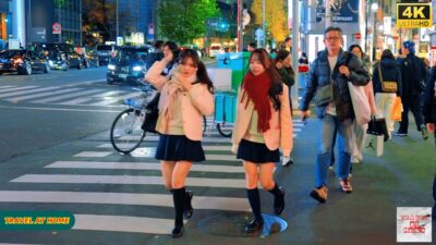 4K HDR Japan travel 2025 | Walk in Harajuku（原宿）Tokyo Japan |Relaxing Natural City ambience