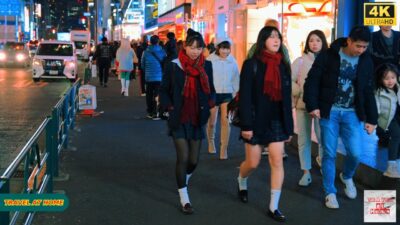 4K HDR Japan travel 2025 | Walk in Harajuku（原宿）Tokyo Japan |Relaxing Natural City ambience