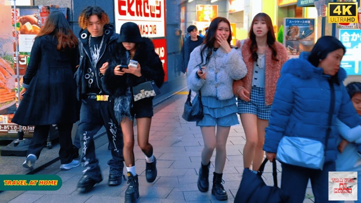 4K HDR Japan travel 2025 | Walk in Shibuya (渋谷) Tokyo Japan | Relaxing Natural City ambience