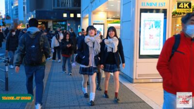 4K HDR Japan travel 2025 | Walk in Shinjuku（新宿）Tokyo Japan |Relaxing Natural City ambience