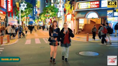 4K HDR Japan travel 2025 | Walk in Shinjuku（新宿）Tokyo Japan |Relaxing Natural City ambience