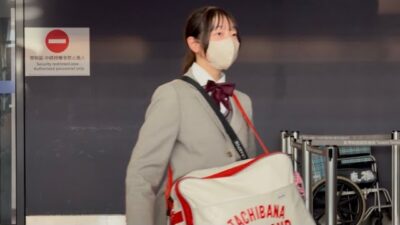 【4K】December 18, 2025 京都橘高校 台湾桃園空港2🇹🇼 / 京都橘在台灣桃園機場/ Kyoto Tachibana SHS at Taoyuan Airport, Taiwan.