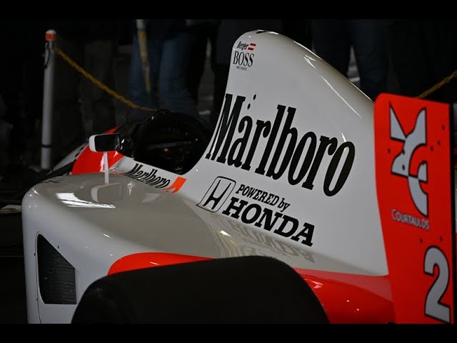 【4K】【完全版】MP4/6　RE121Eエンジン始動イベントin京都鉄道博物館