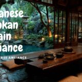 5H Japanese Ryokan Rain – Deep Sleep, Focus & Stress Relief | 4K Ambience
