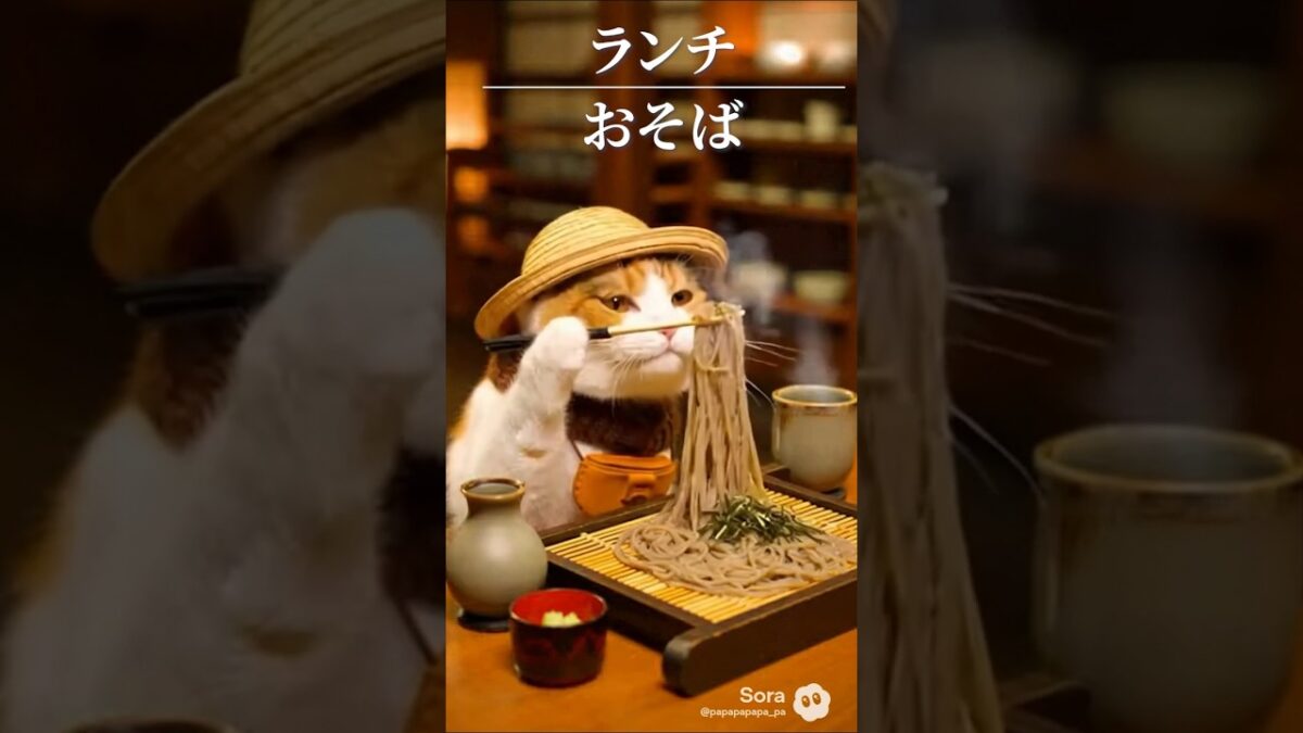 AIネコ🐈ぶんちゃん×秋田県×一人旅　その１０ 東北地方編、乳頭温泉×おそば×デザート×田沢湖×武家屋敷×着付け体験