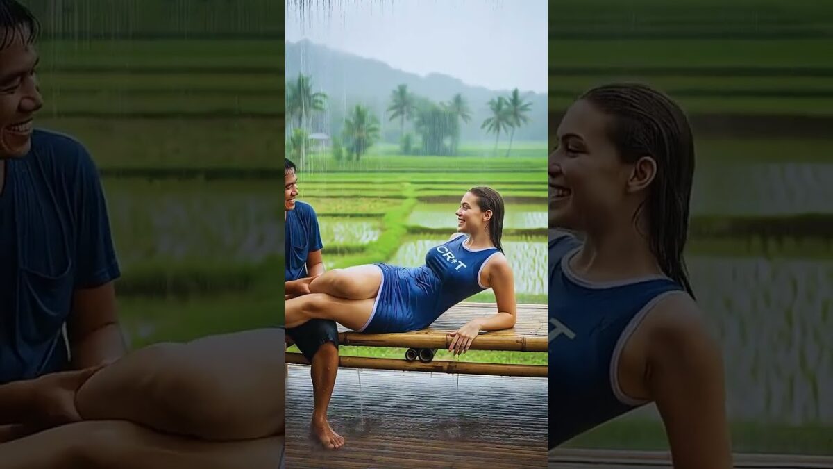 ASMR Rain in the Countryside Sounds for Sleep | No Talking #nature Rain #rainsound #relax #rain