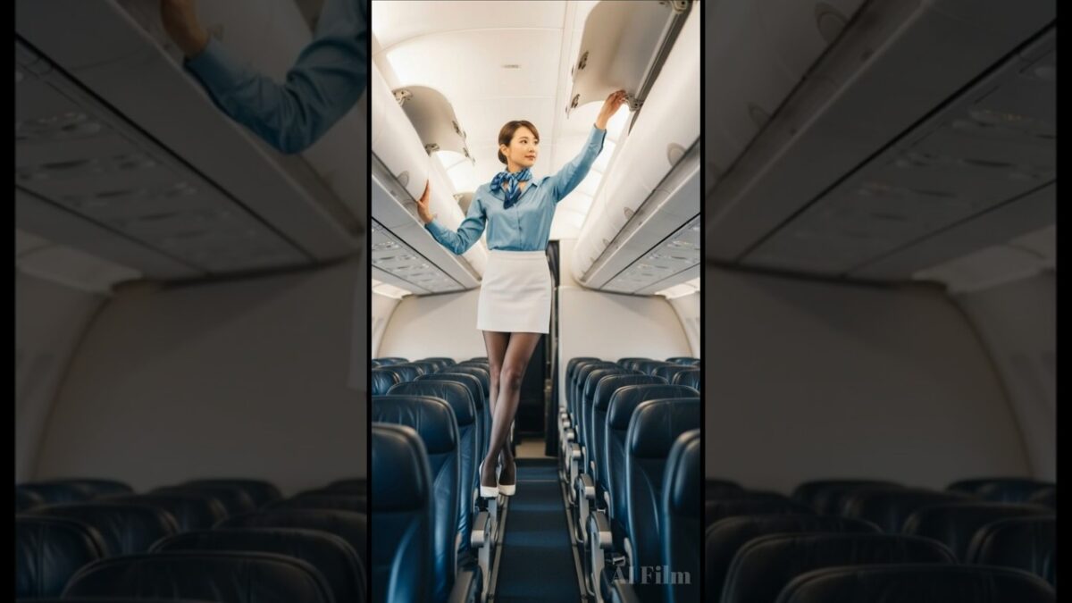 CAの一日 – 機内ルーティン点検  #일상 #승무원 #비행기 #daily #cabincrew #airplane #日常 #CA #飛行機