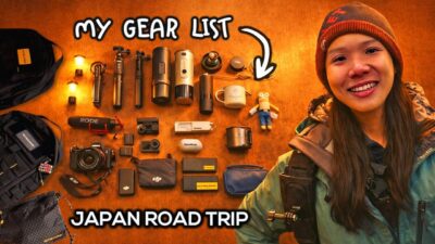First-Time in Japan packing list Tips: What gears I actually used on the trip?