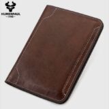 Genuine Leather Passport Holder Cover Wallet Travel Essentials RFID Credit Card Holder Men Women Int
