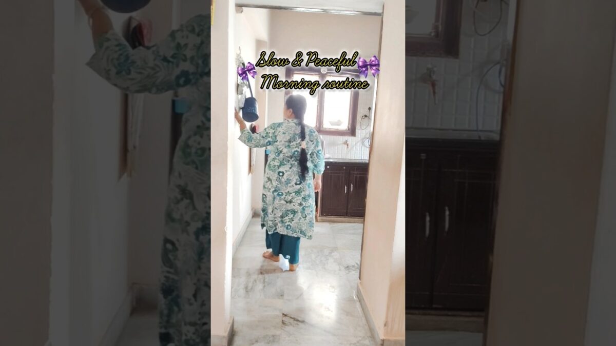 Indian Homemaker Morning Routine | Cooking With My Daughter | Slowliving| Swathisslowlivingserene