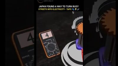 Japan Is Generating Electricity While People Walk 😲⚡ | Future Technology 2025#JapanTechnology#Future