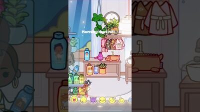 Morning routine☕️😪|#tocaboca #roleplay #morning #fypviralシ