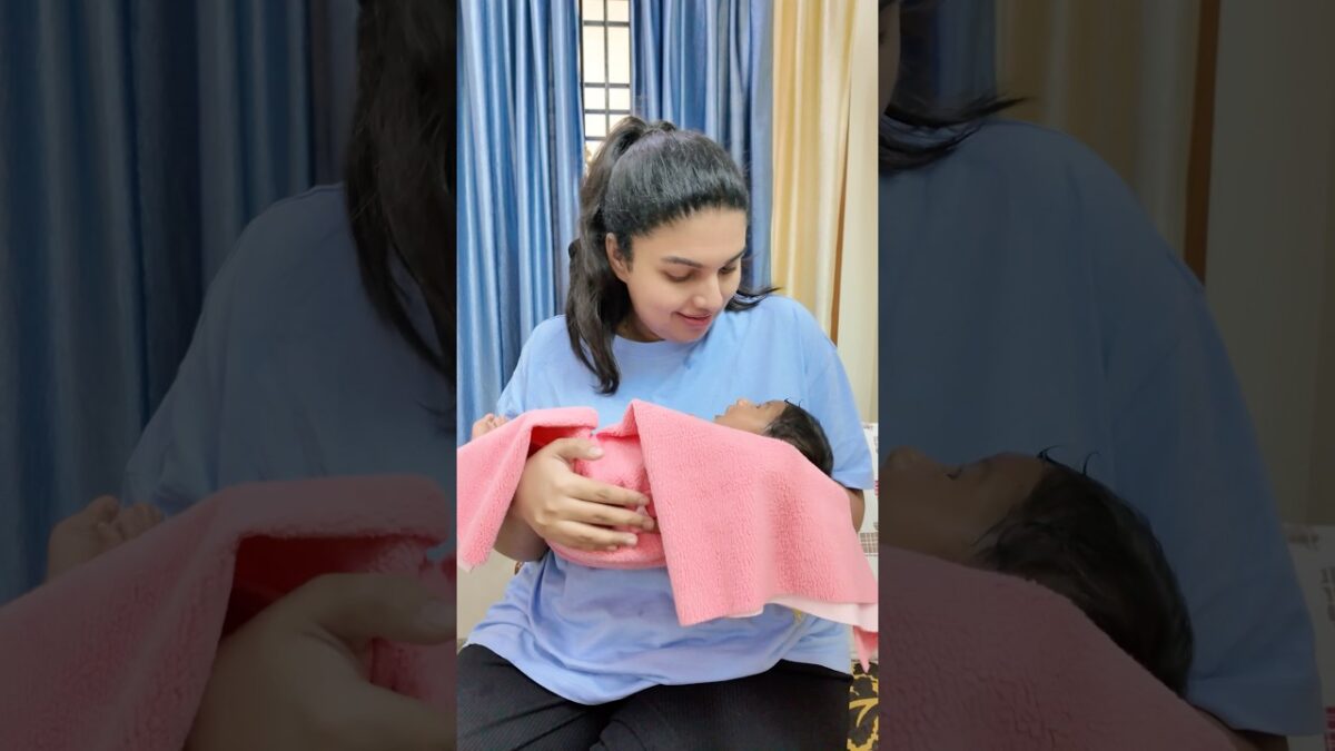 నా New Born Baby Girl🎀తో Morning Routine at my పుట్టిల్లు😍 #shorts #newborn #newlife #viral #vlog