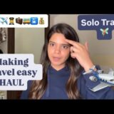 Solo Trip Announcement + Travel Essentials Haul 🧳 | Meesho, Amazon, Myntra Finds