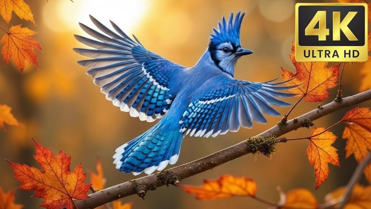 Stunning Birds in Autumn: Secrets of the Wild Revealed – 4K Nature ASMR