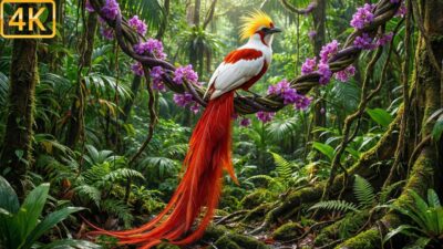 Top 100 Stunning Amazon Rainforest Birds | 4K Nature ASMR