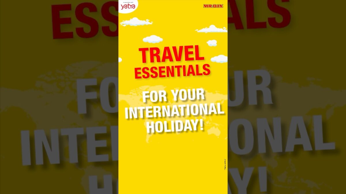 Your international travel essentials, all at your nearest MR.DIY store! 🧳
