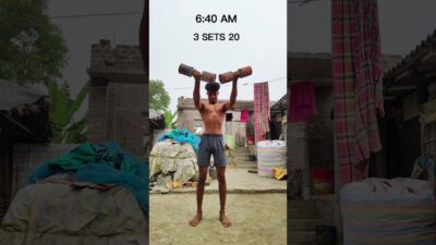 desi boy morning routine 🙏 #morning #discipline #bajrangbali #fitness