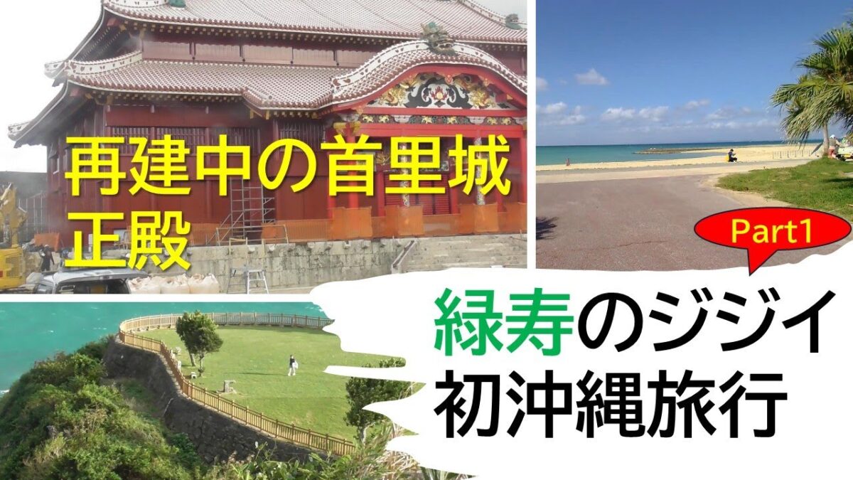 緑寿ジジイの初沖縄旅行（part1）