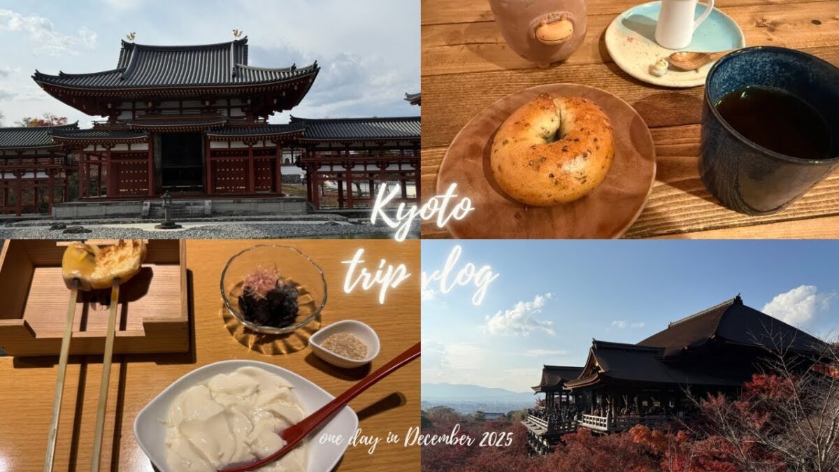 ［trip vlog］心の赴くままに過ごす京都ひとり旅｜寺社巡り｜京都パン｜京ごはん｜お土産紹介