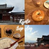 ［trip vlog］心の赴くままに過ごす京都ひとり旅｜寺社巡り｜京都パン｜京ごはん｜お土産紹介