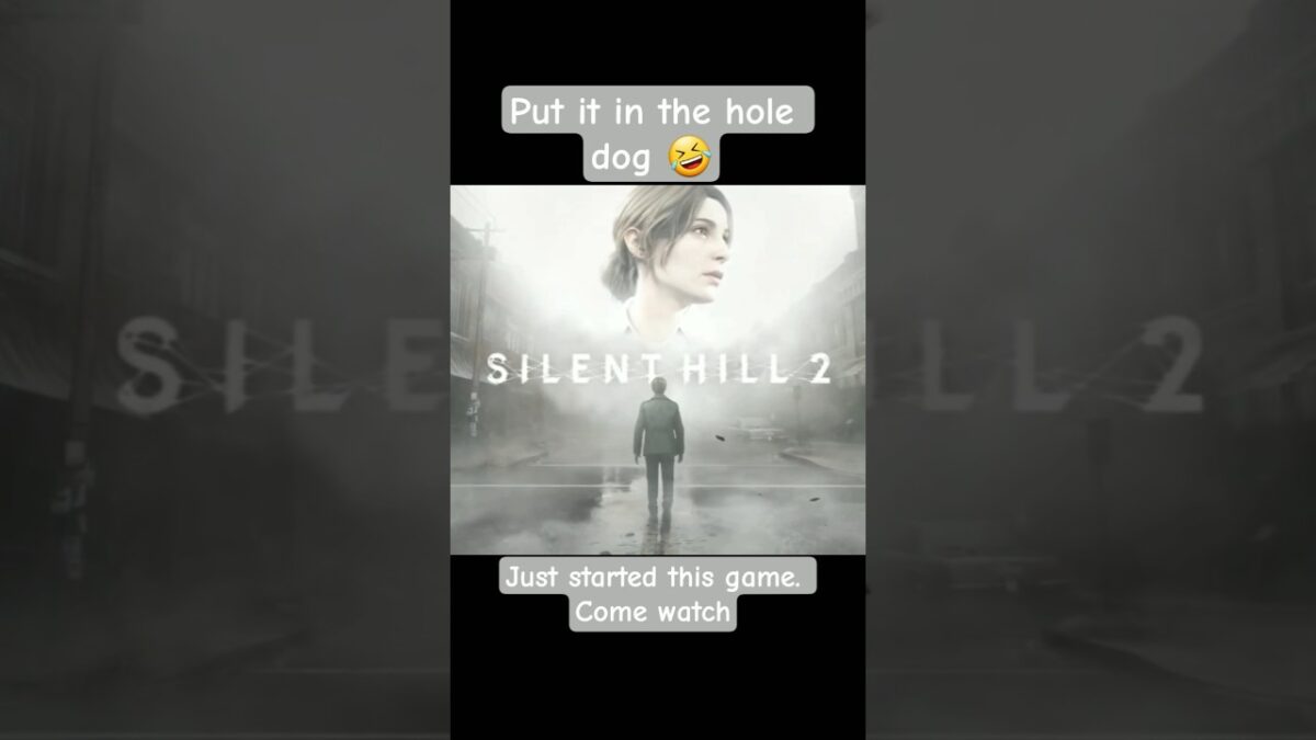 you wont believe what’s in the hole #silenthill #silenthill2remake #caseoh #caseohfunnymoments #re4