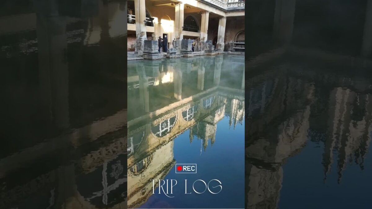 【イギリス1day trip】bath vol.1 🇬🇧で唯一温泉のある街バース #vloglife #50代女性 #ひとり旅女子#海外一人旅 #イギリス旅行