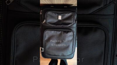 4泊5日シンガポール旅行✈︎預け手荷物パッキング🇸🇬