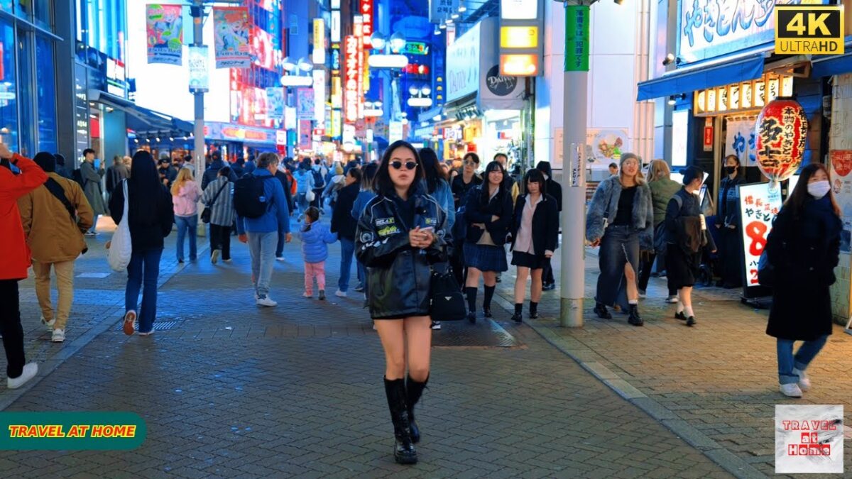 4K HDR Japan travel 2026 | Walk in Shibuya (渋谷) Tokyo Japan | Relaxing Natural City ambience