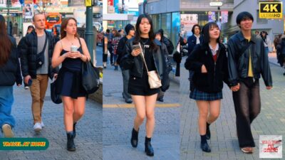 4K HDR Japan travel 2026 | Walk in Shibuya (渋谷) Tokyo Japan | Relaxing Natural City ambience