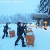 4K Japan Walk Snowy Niseko Hokkaido,The Best Powder Snow Town in the World北海道ニセコひらふを歩く