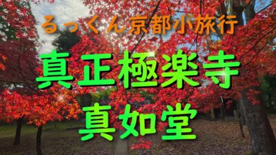 真正極楽寺 真如堂【るっくん京都小旅行 4K 社寺史跡 徹底探索 Vol.1024】