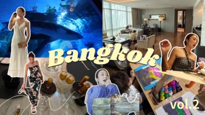 【タイ旅行】7.4.3歳ママ｜初バンコク🇹🇭年末年始旅行｜4泊5日＋✈️｜セントレジスバンコク｜2日目～最終日🌳‎｜巨大水族館🐟｜SEPHORAで🛍｜また深夜便前に飲酒でフラフラ睡魔で帰国したよ✈️