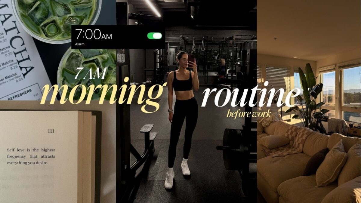 7AM Winter Morning Routine🎧 | journaling, workout, high protein breakfast ideas