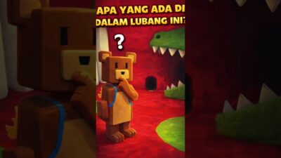 Apa yang ada di lubang ini🤔 #shorts