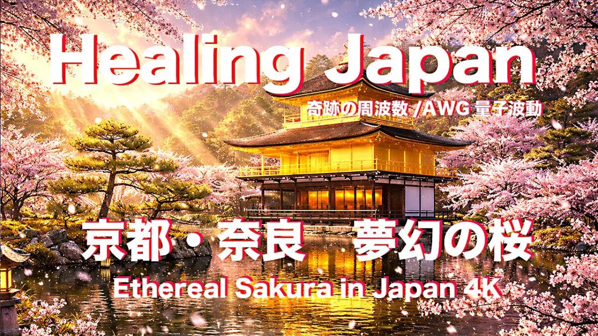 Beautiful Japan 4K: Cherry Blossoms (Sakura) – Relaxing Music