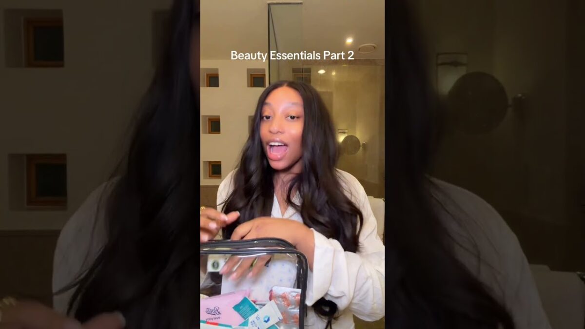 Beauty essentials #travelessentials #skincareproducts
