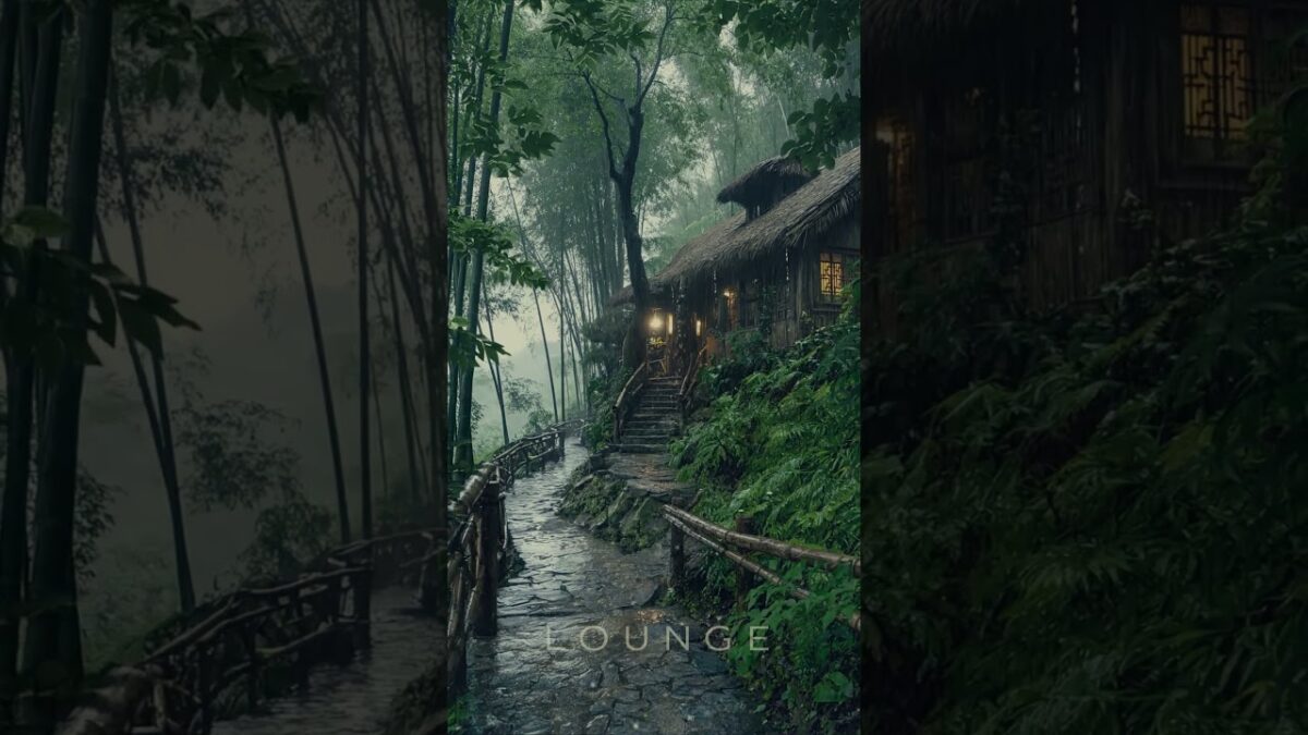 Close Your Eyes & Listen 🏞️ nature Sounds #rain #asmr #shorts