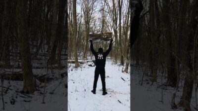 Forest Workout – Public Gum. #hardwork #nature #asmr #forest #gym